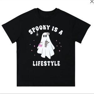 Spooky Is A Lifestyle Black T-Shirt